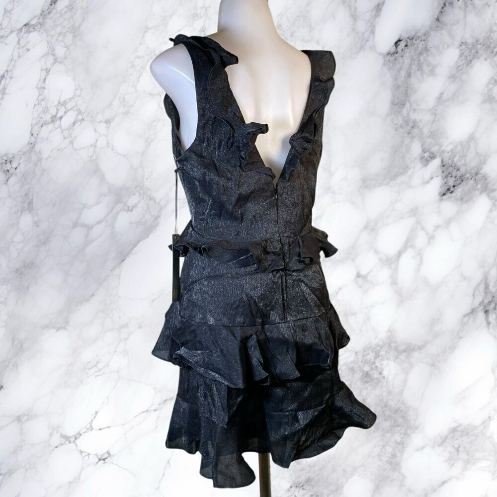 House of Harlow 1960 xREVOLVE Eva Mini Dress - Noir - Picture 11 of 12